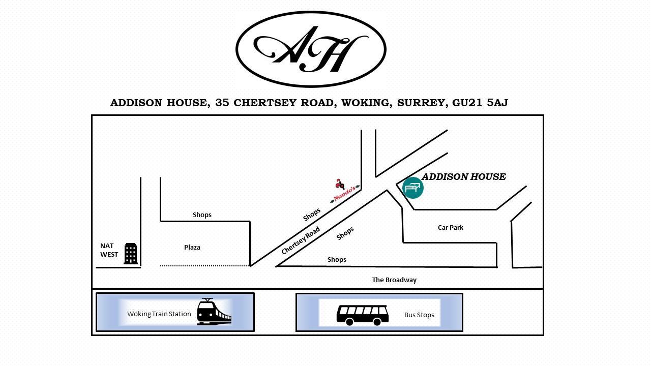 Hotel Addison House Woking Esterno foto